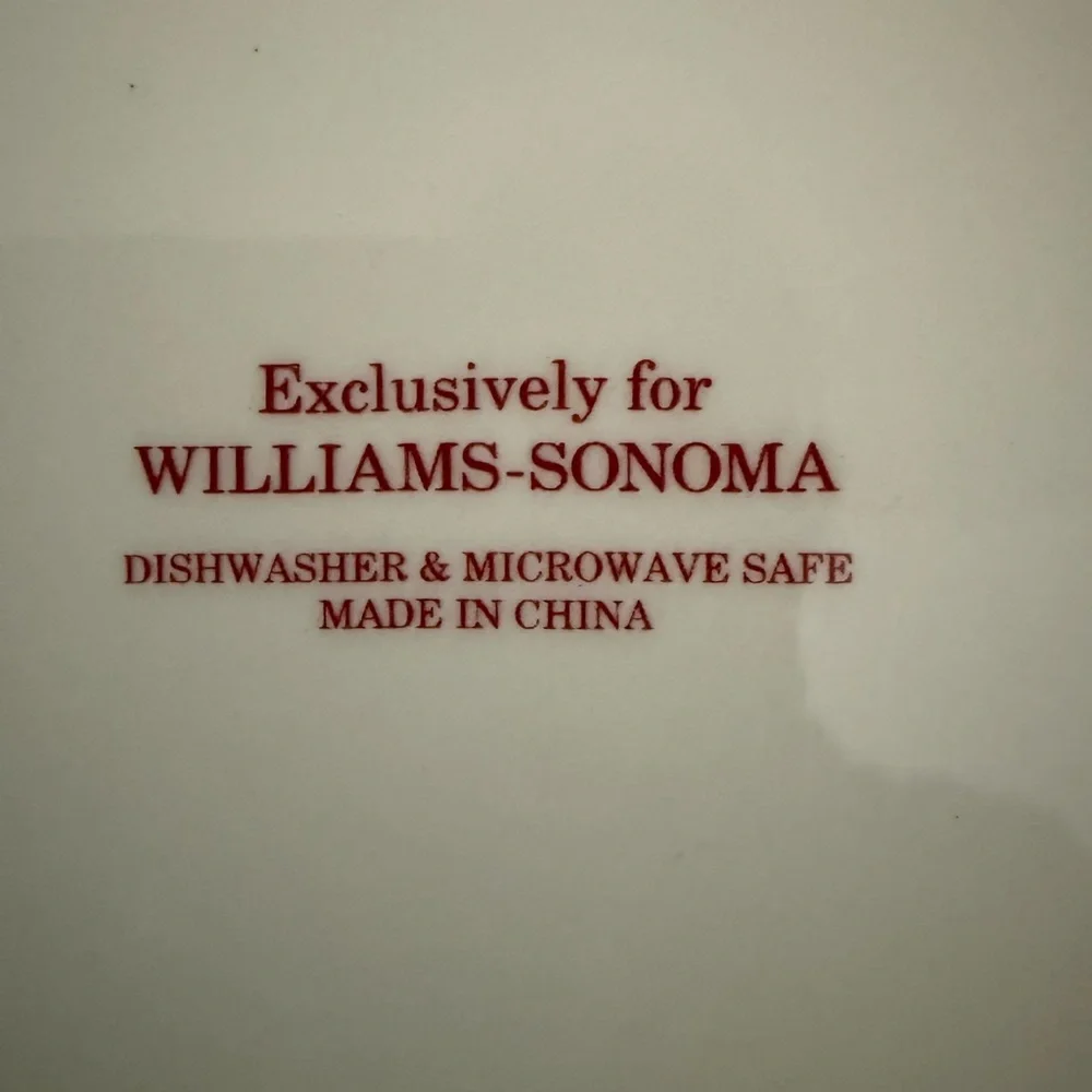 Title Williams Sonoma Soup Bowls Plates Set Of 3 7